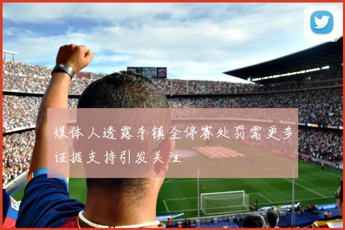 媒体人透露李镇全停赛处罚需更多证据支持引发关注